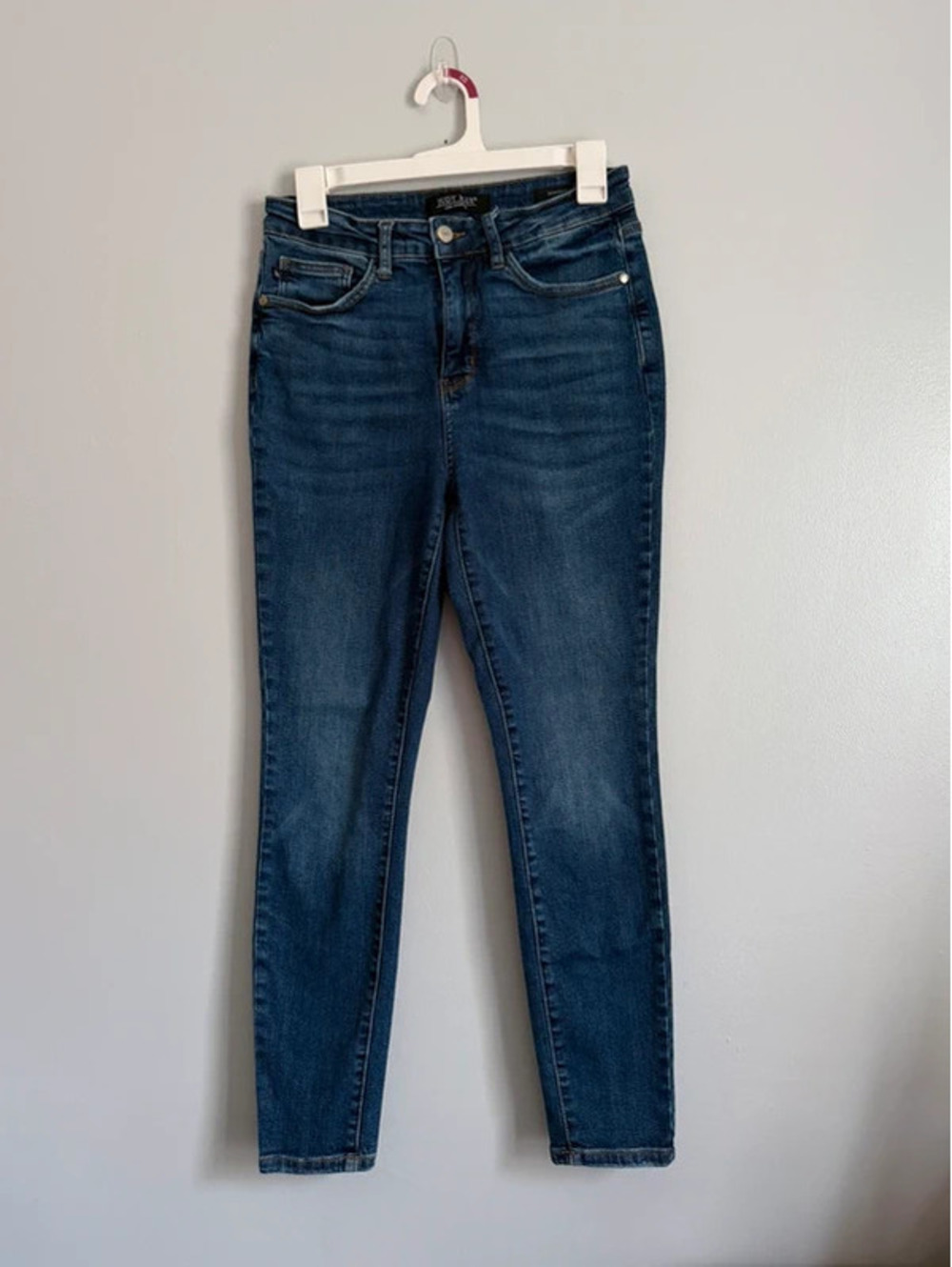 Judy Blue Skinny Jeans Size 7/28 Dark Wash Stretch Denim